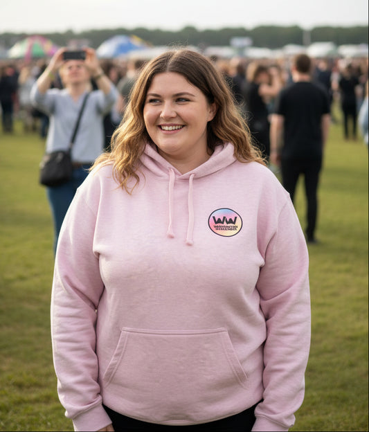 🚨**Washington Weekender Official Event Merchandise**🚨Kids/Adult Hoodie Light Pink Hooded Sweatshirt