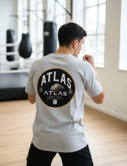 Kid's/Adult Heavy Cotton T-Shirt ( Heather Grey )🥊