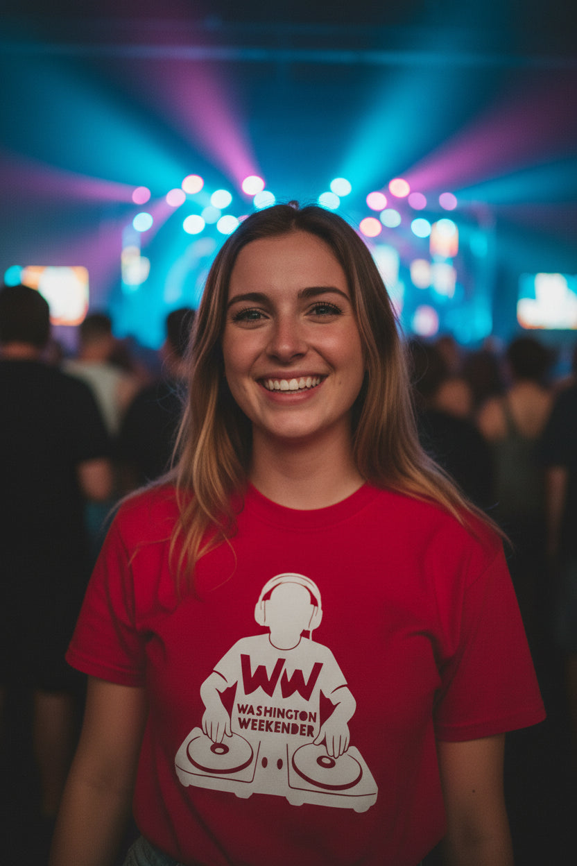 🚨**Washington Weekender Official Event Merchandise**🚨* T Shirt Red