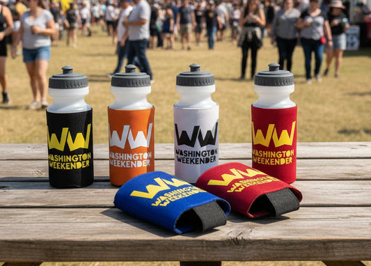 🚨**Washington Weekender Official Event Merchandise**🚨 Water Bottle & Holder 500ml