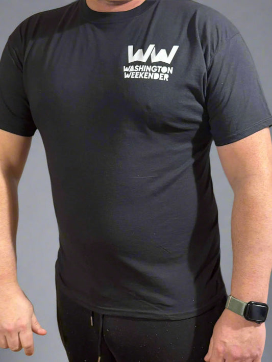 Washington Weekender Official Merchandise Black T Shirt