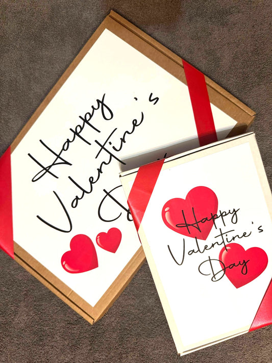 Valentine's Day Chocolate Sweet Selection Box With A Personalised Hidden / Secret Message & Image