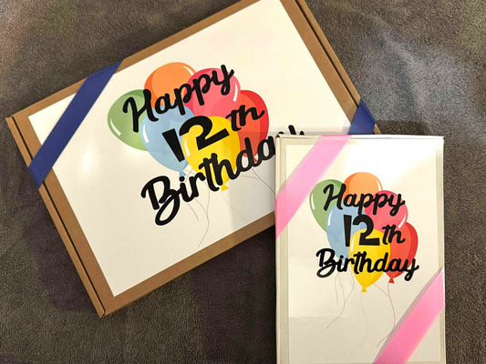 Happy Birthday Chocolate Sweet Selection Box With A Personalised Hidden / Secret Message & Image