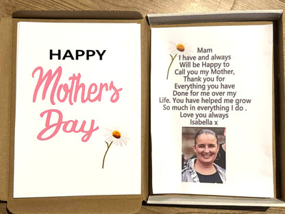 Mother's Day! v2 Chocolate Sweet Selection Box With A Personalised Hidden / Secret Message & Image