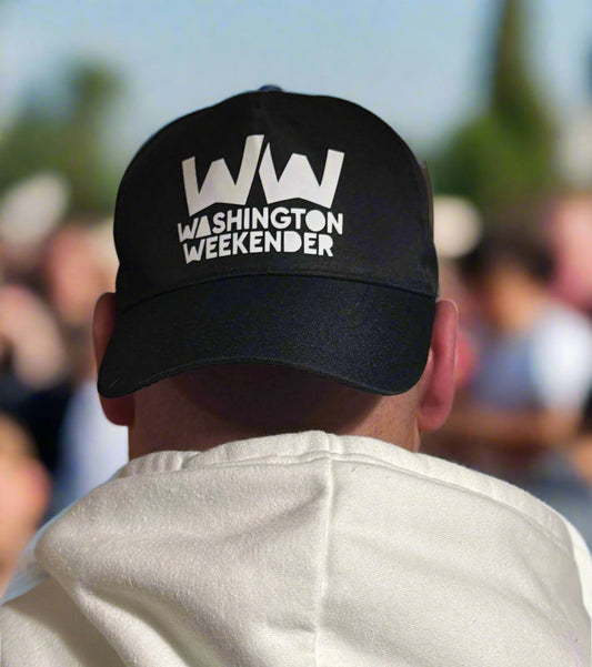 Washington Weekender Official Merchandise Black Cap One Size