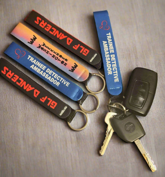 Have It Your Way Personalised Printed Wristlet Keychain
