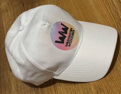 Washington Weekender Official Merchandise White Cap One Size