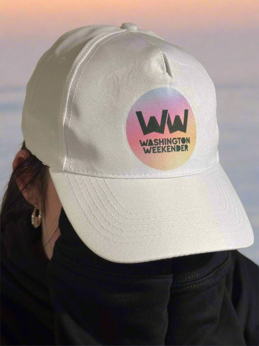 Washington Weekender Official Merchandise White Cap One Size