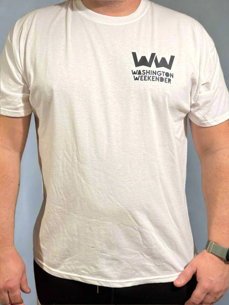 Washington Weekender Official Merchandise White T Shirt