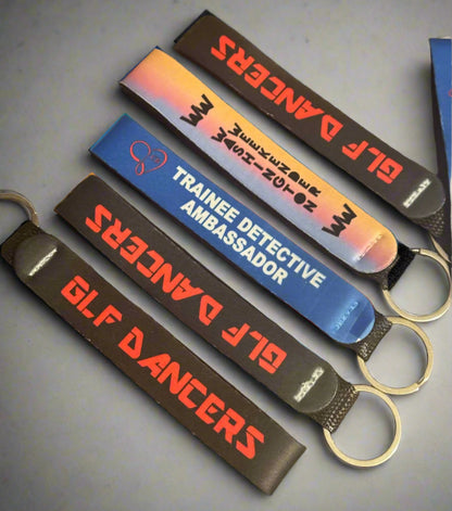 Have It Your Way Personalised Printed Wristlet Keychain