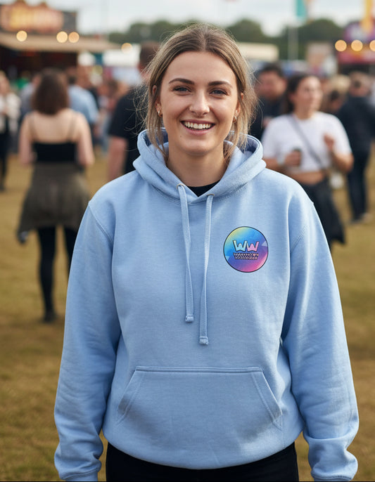 🚨**Washington Weekender Official Event Merchandise**🚨Kids/Adult Hoodie Pale Blue Hooded Sweatshirt