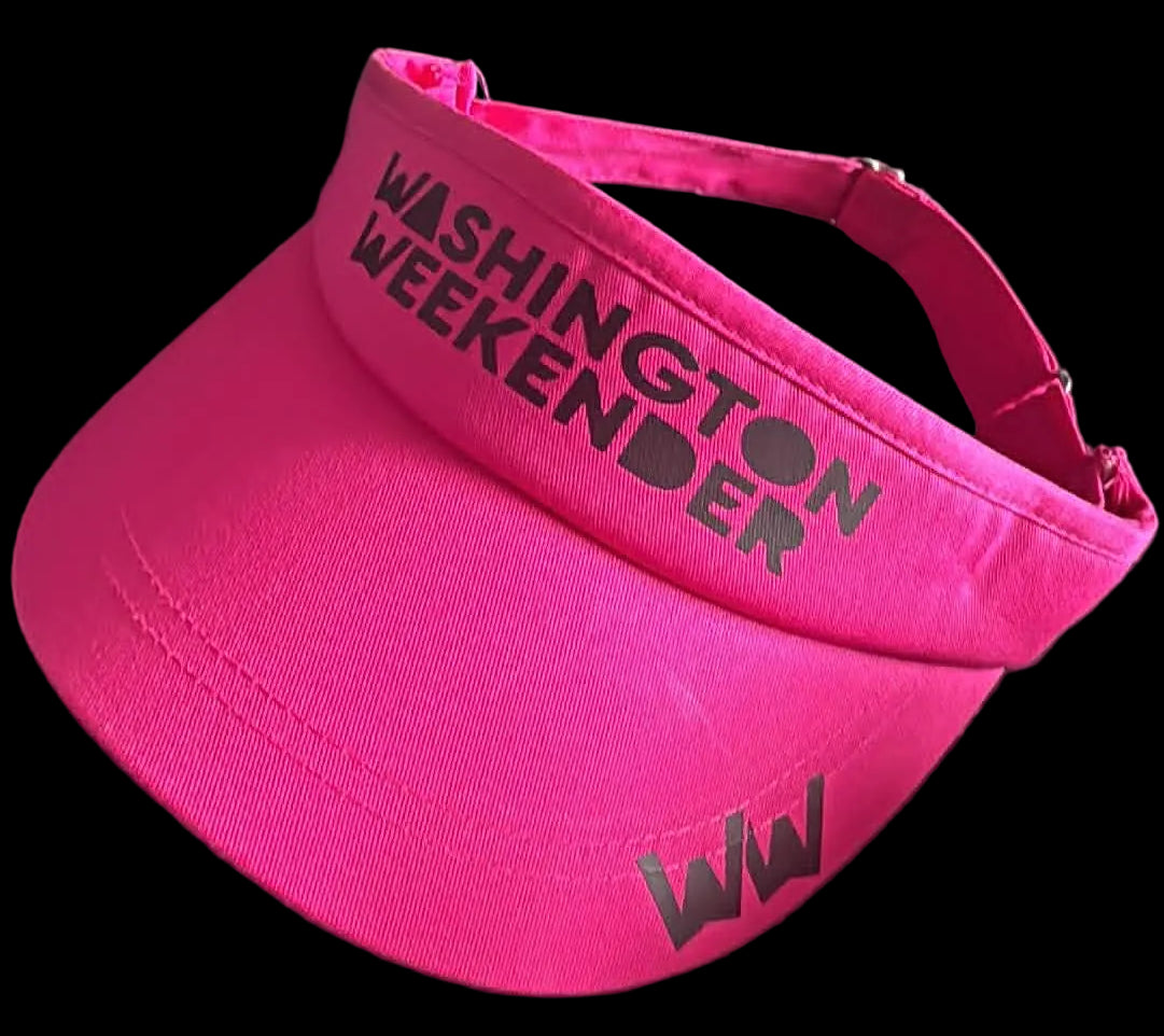 🚨**Washington Weekender Official Event Merchandise**🚨 Sports Sun Visor One Size