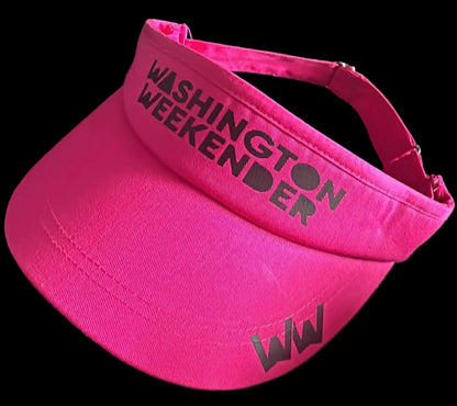 🚨**Washington Weekender Official Event Merchandise**🚨 Sports Sun Visor One Size