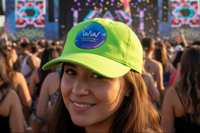 🚨**Washington Weekender Official Event Merchandise**🚨 Lime Green Cap One Size