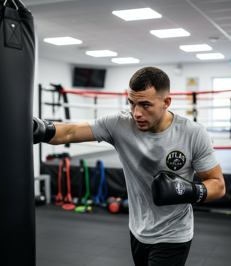 Kid's/Adult Heavy Cotton T-Shirt ( Heather Grey )🥊