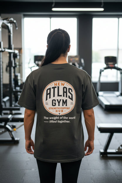 Kid's/Adult Heavy Cotton T-Shirt ( Charcoal )🏋️‍♂️