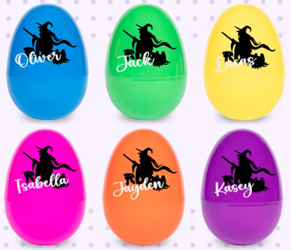 Personalised 7 Inch Halloween Egg Witch