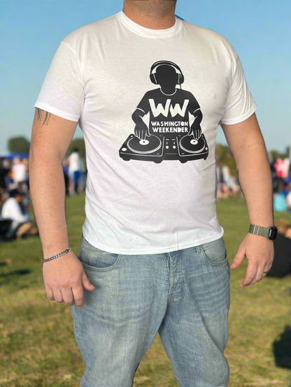 Washington Weekender Official Merchandise *Limited Edition* White T Shirt