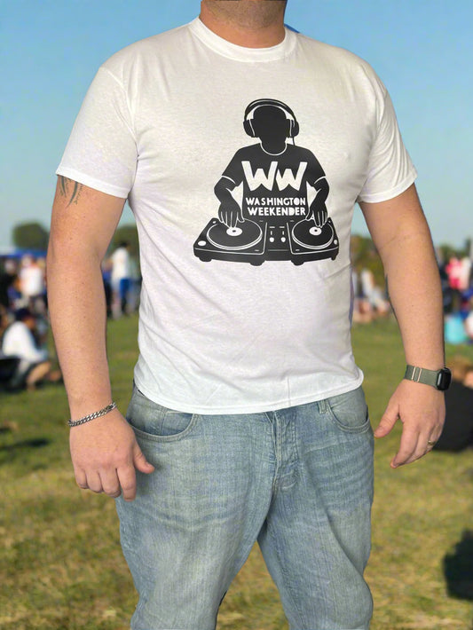Washington Weekender Official Merchandise *Limited Edition* White T Shirt