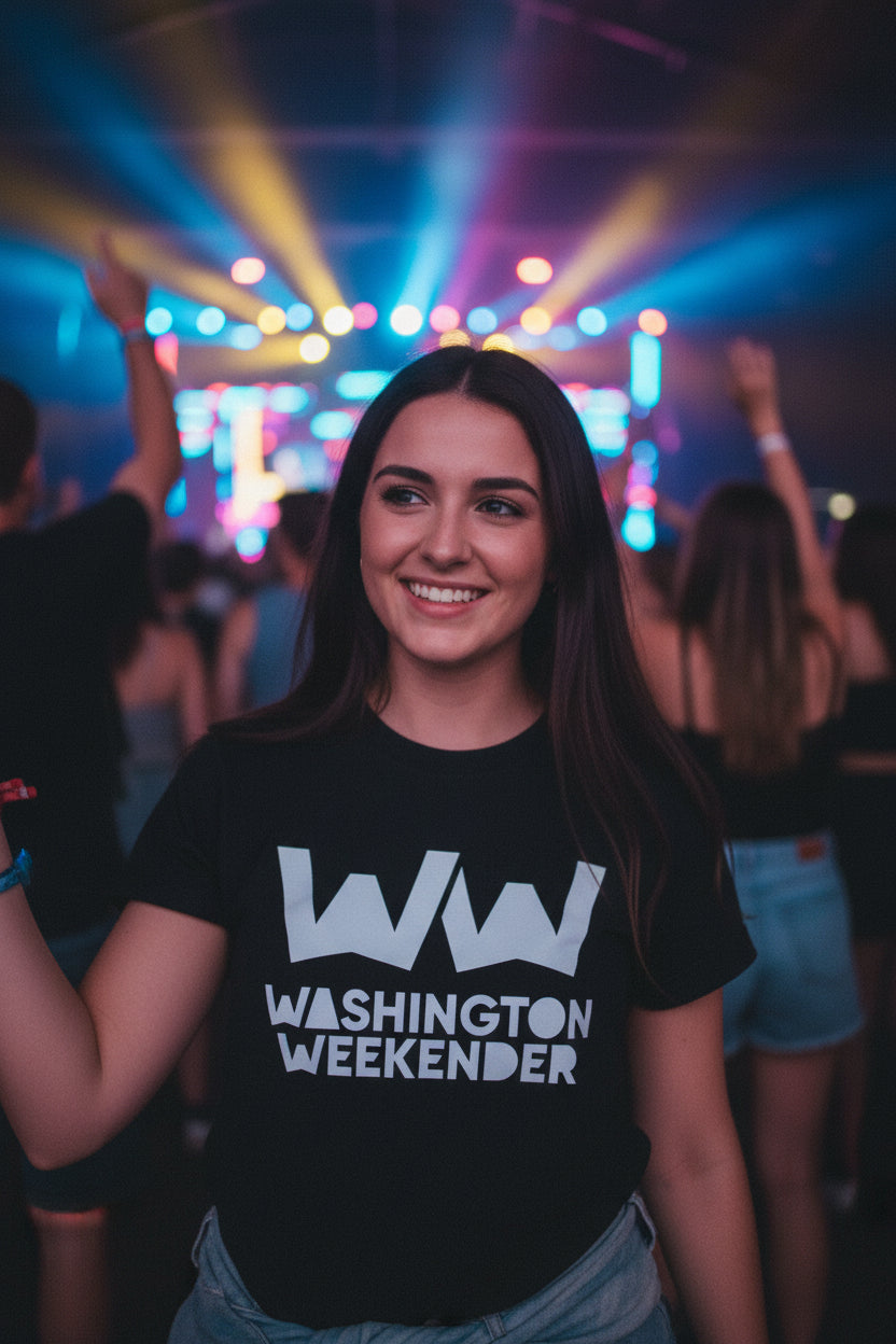 🚨**Washington Weekender Official Event Merchandise**🚨* T Shirt Black