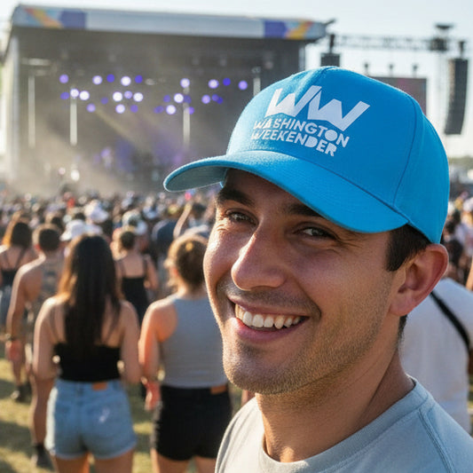 🚨**Washington Weekender Official Event Merchandise**🚨 Bright Blue Cap One Size