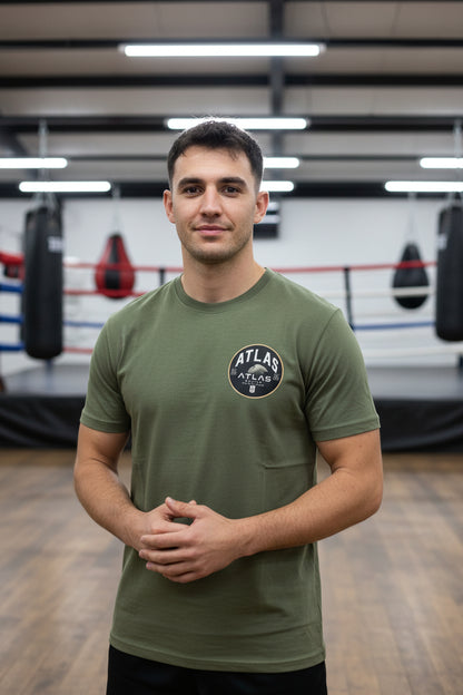 Kid's/Adult Heavy Cotton T-Shirt ( Olive )🥊