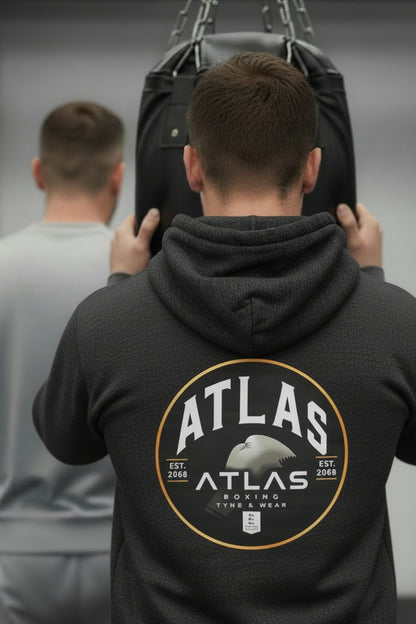 Kid's/Adult Tracksuit Cotton Hoodie & Joggers 280GSM ( Black ) 🥊