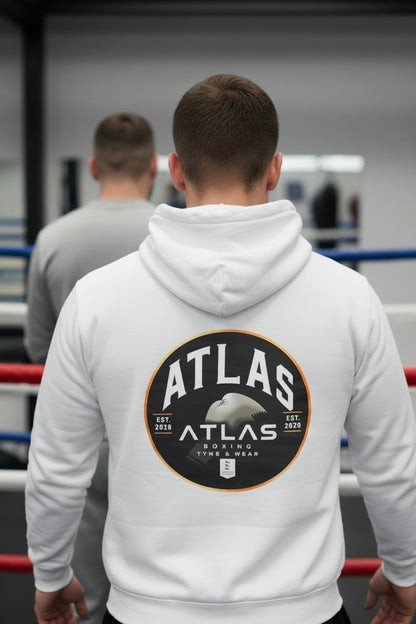 Adult Tracksuit Cotton Hoodie & Joggers 280GSM ( White )🥊
