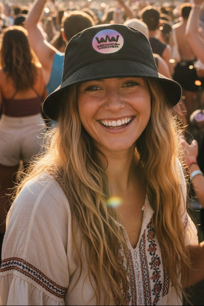 🚨**Washington Weekender Official Event Merchandise**🚨 Reversable Black Bucket Hat
