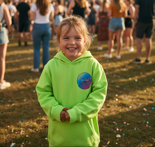 🚨**Washington Weekender Official Event Merchandise**🚨Kids/Adult Hoodie Fluorescent Green Hooded Sweatshirt