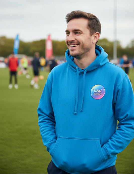 🚨**Washington Weekender Official Event Merchandise**🚨Kids/Adult Hoodie Bright Blue Hooded Sweatshirt