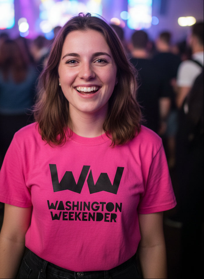 🚨**Washington Weekender Official Event Merchandise**🚨* T Shirt Pink