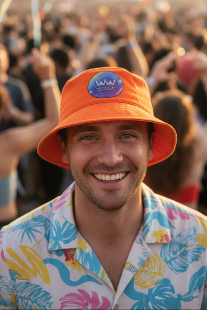 🚨**Washington Weekender Official Event Merchandise**🚨 Reversable Orange Bucket Hat