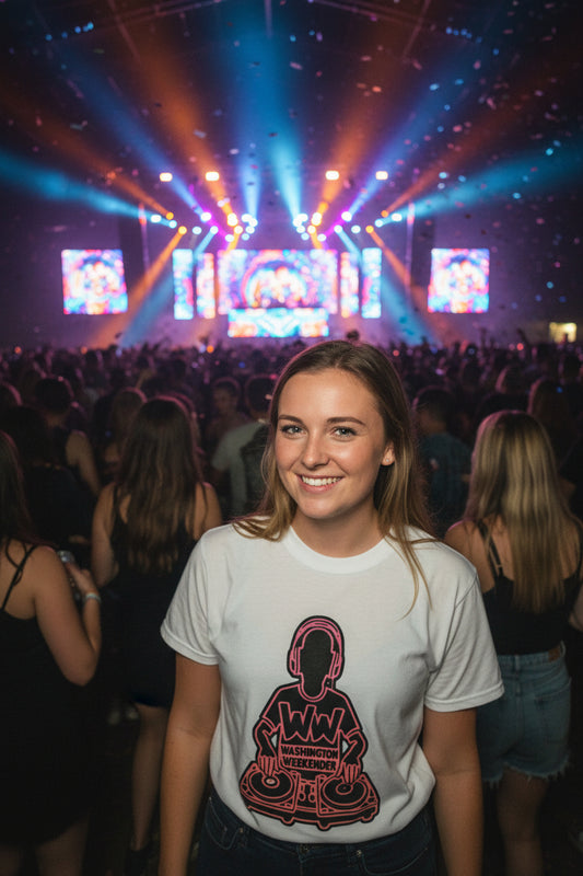🚨**Washington Weekender Official Event Merchandise**🚨* T Shirt White
