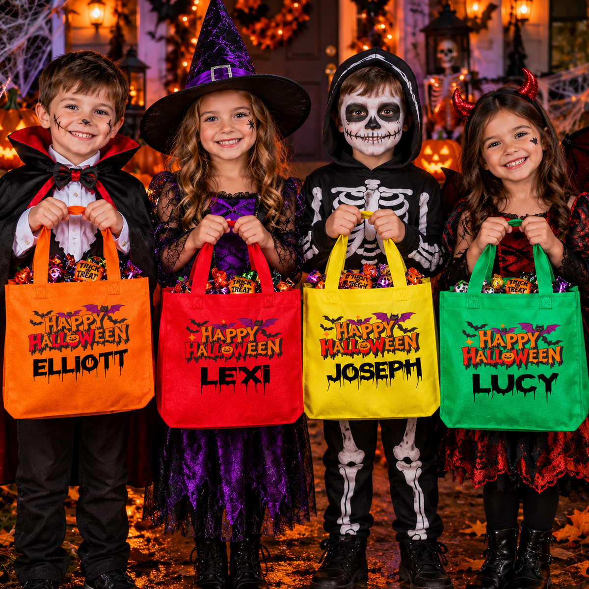 🎃 Happy Halloween Trick Or Treat Bag