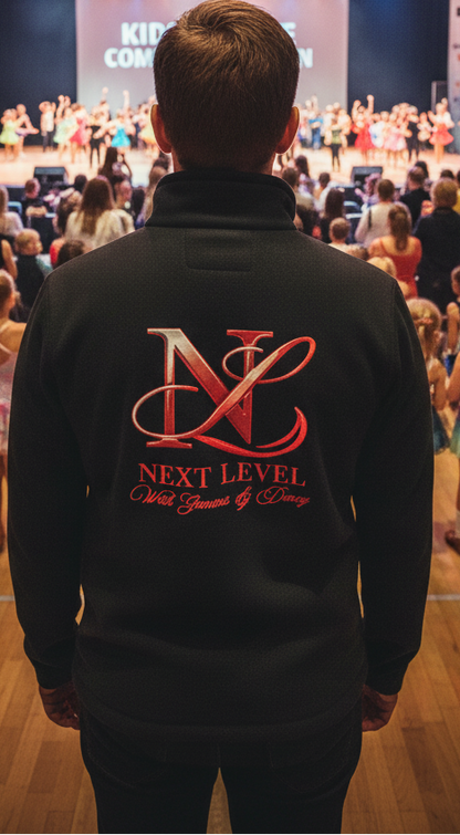 🏆**Next Level Official Merchandise**🏆 Black Full Zip Fleece