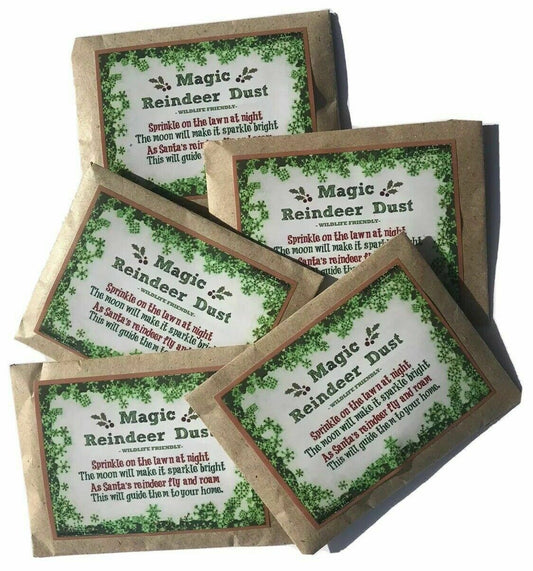 Magic Christmas Eve Reindeer Dust (Eco Friendly) x6 Pack