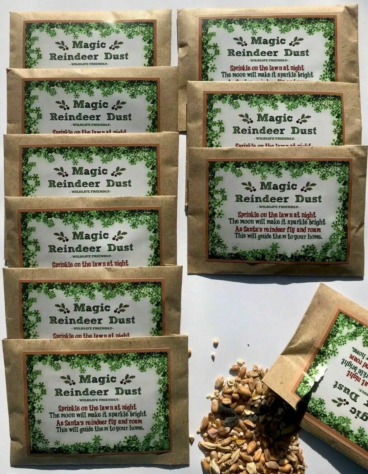 Magic Christmas Eve Reindeer Dust (Eco Friendly) x3 Pack
