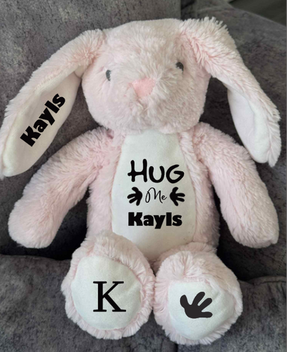Personalised Soft Toy Plush Mumbles Print Me Teddy Bear, 💫 Hug Me Keep Sake Teddy