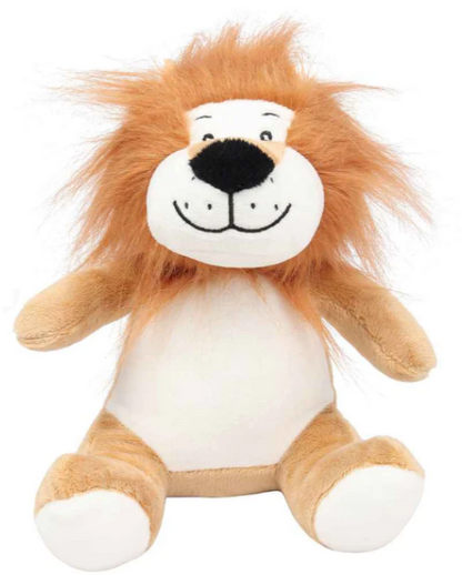 Personalised Soft Toy Plush Mumbles Print Me Teddy Bear, Printed Design Your Own 🖼️ Lion