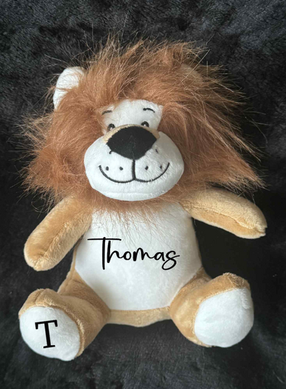 Personalised Soft Toy Plush Mumbles Print Me Teddy Bear, 💫 Printed Name
