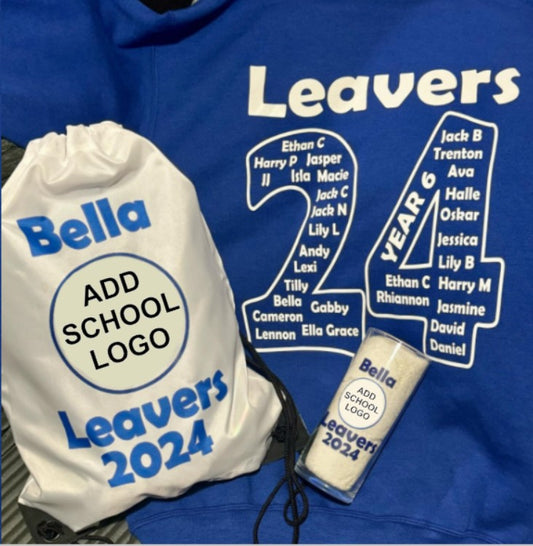 School Leavers Pack ( Hoodie / Bag / Tumbler )
