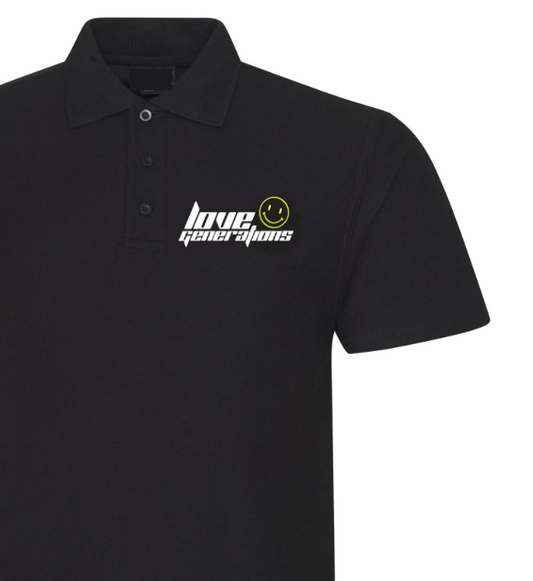(Official Merchandise) Love Generation 30 Years Of Clubbing Polo T-Shirt