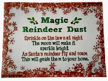 Magic Christmas Eve Reindeer Dust (Glittery Oats) x3 Pack