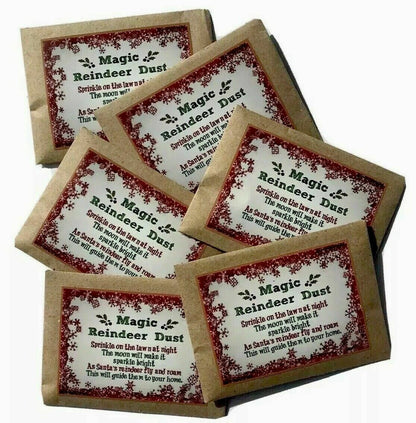Magic Christmas Eve Reindeer Dust (Glittery Oats) x3 Pack