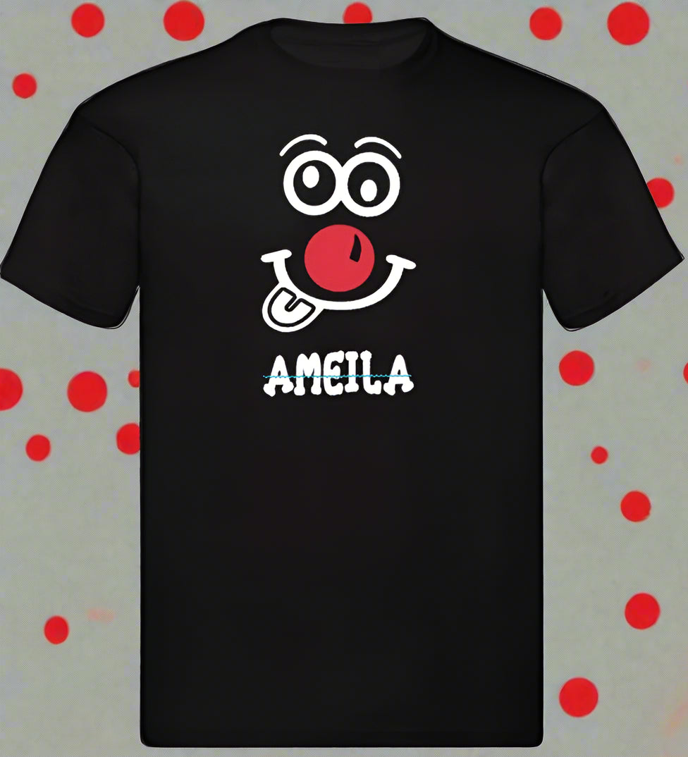 Personalised Kids/Adult T-Shirt Red Nose Day (Face Design)