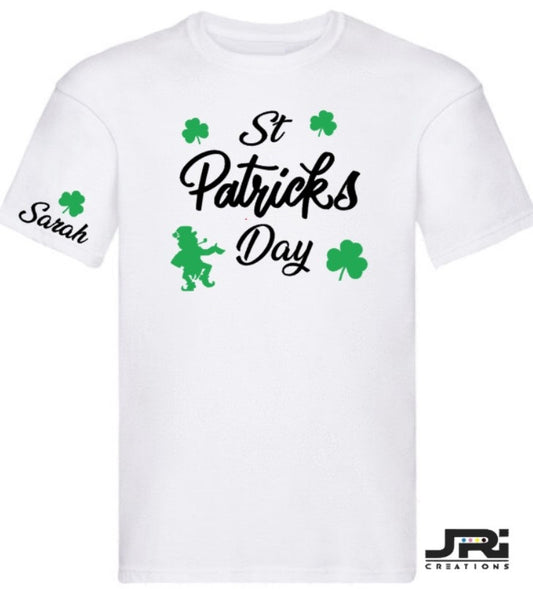 Personalised Kids/Adult St Patrick's Day T-Shirt