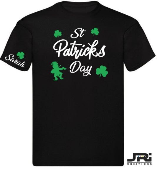 Personalised Kids/Adult St Patrick's Day T-Shirt