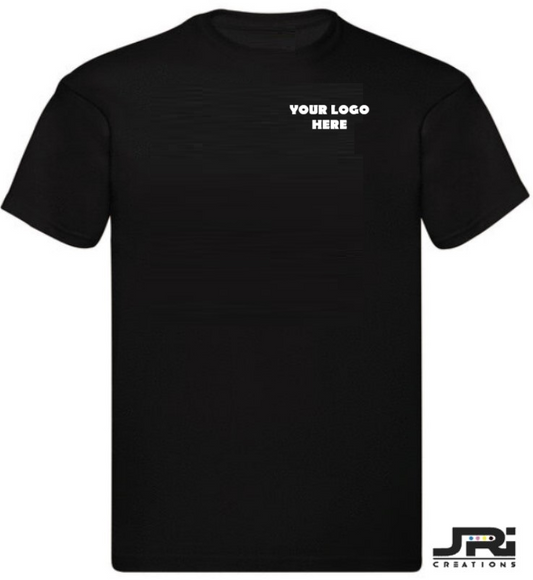 Custom Business T-Shirt Breast Logo