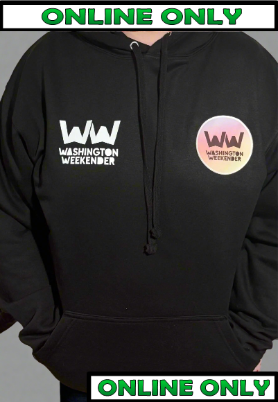 Washington Weekender Official Merchandise Black Hoodie